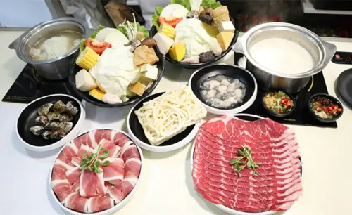 【灰鍋】時尚網美風的精緻用餐環境，走平價單人鍋路線，更有商業午餐幸福嚐鮮價168！ #南京復興火鍋