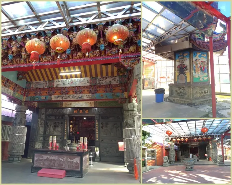 內壢[文化三角公園]土地公廟就佔地一大半