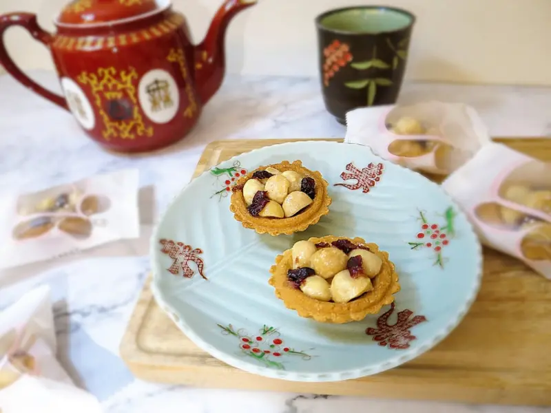 【堅果點心推薦】上信饌玉，夏威夷豆塔/夏威夷潛艇/夏威夷牛軋糖，健康美味、年輕人也愛吃!