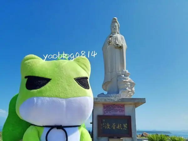 【澎湖虎井嶼│景點】白玉觀音公園＊漢白玉觀音與十八羅漢 宗教信仰的象徵