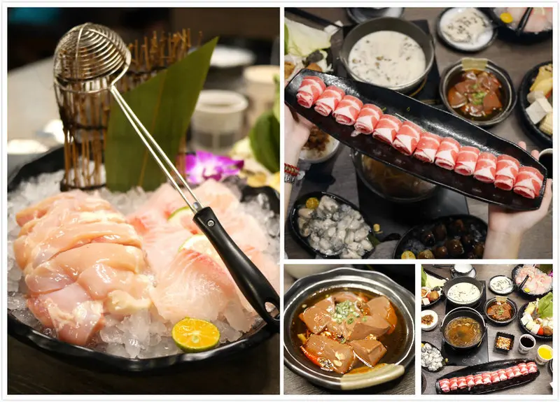 【台中美食】 築間幸福鍋物 旬 (文心店)，除了個人精緻火鍋，還有鐵板燒料理。(台中火鍋．台中餐廳推薦．牛奶鍋．麻辣鴨血．明治MUJI冰淇淋．海鮮鍋．雪花牛肉．雞腿肉．鯛魚．蚵仔．牡蠣．蛤蜊)