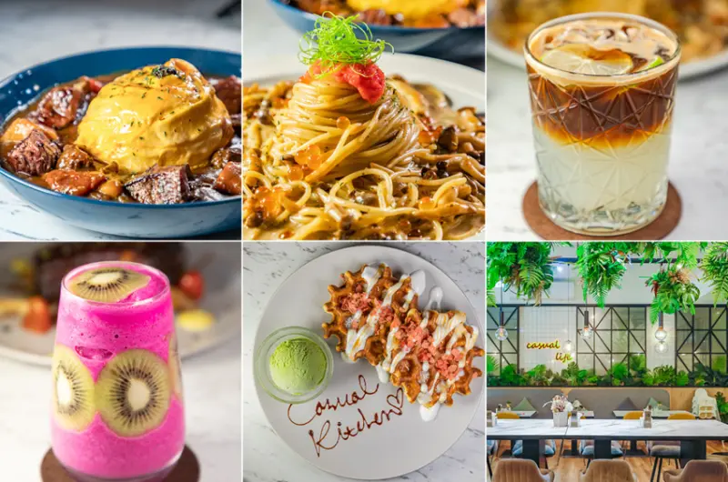 日式食材加上西式的料理手法全新驚奇組合 x 加碼推薦必吃美式豬肋排 - 夏佐廚房早午餐排餐