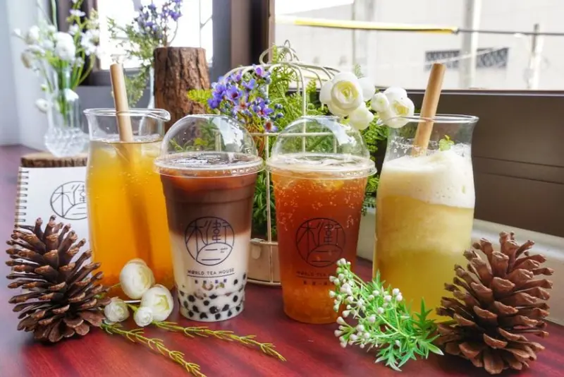 南部首家分店【木衛二嘉義鑄茶所】超美質感網美飲料店！嚴選世界茗茶及多款手作招牌果茶 嘉義飲料推薦l嘉義美食 | 小白只饗ㄔ美食