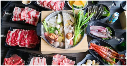 鬼椒麻辣王火鍋吃到飽 現切安格斯黑牛/三點蟹/天使紅蝦/莫凡彼冰淇淋無限單點