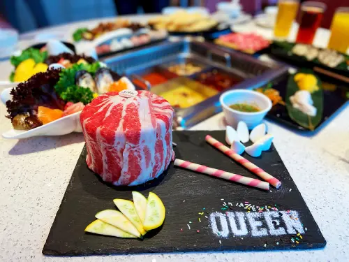 粉紅控看過來！新加坡時尚網美火鍋，粉紅夢幻泡泡爆棚的美滋鍋/網美餐廳/信義區美食/台北火鍋推薦