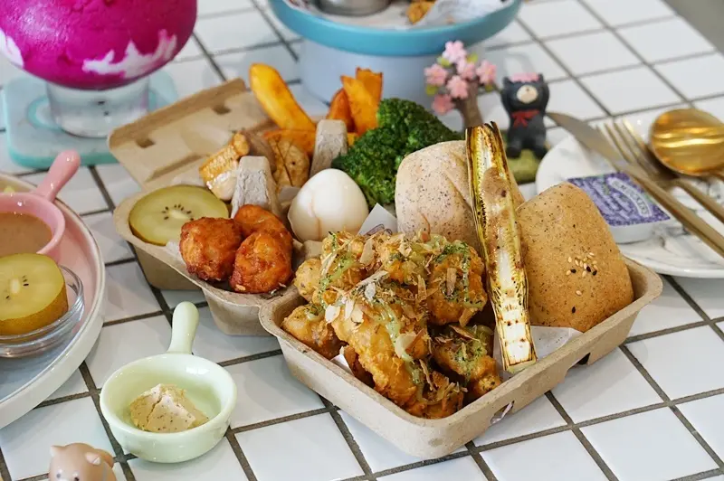 女孩兒最愛，小清新風格的質感早午餐店，把餐點放在雞蛋裡創意滿分!!