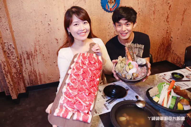 大份量肉盤只要兩百多元，新竹火鍋推薦嗑肉石鍋新竹經國店！ - ㄚ綾綾單眼皮大眼睛