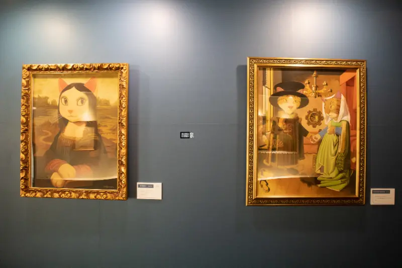 【台北】世界名畫被喵星人攻佔啦！貓．美術館還能置身畫中，一起成為名畫！