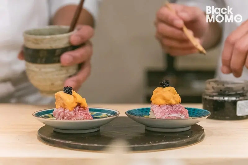 台北｜鮨佐樂 Omakase・變態壽司 融化壽司征服味蕾 - 黑哥桃｜繽紛假期