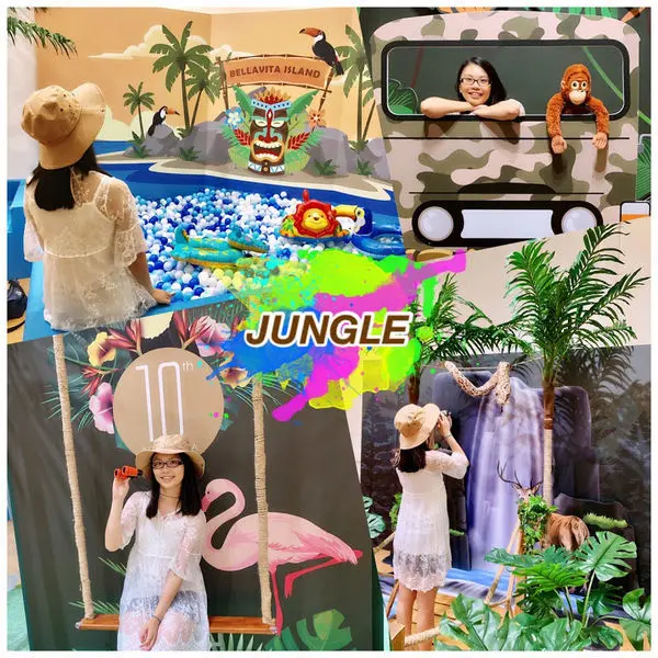 2019台北最新打卡點│BELLAVITA十週年慶│Colorful Jungle 奇幻叢林│打卡送好禮│熱帶叢林小市集必拍五大場景