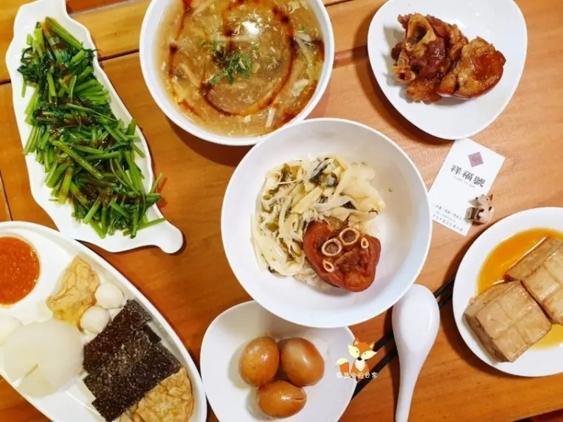 台中大甲 │ 祥福號 超Q彈魯豬腳 吃貨老闆轉行賣起傳統小吃 特製沾醬關東煮也別錯過