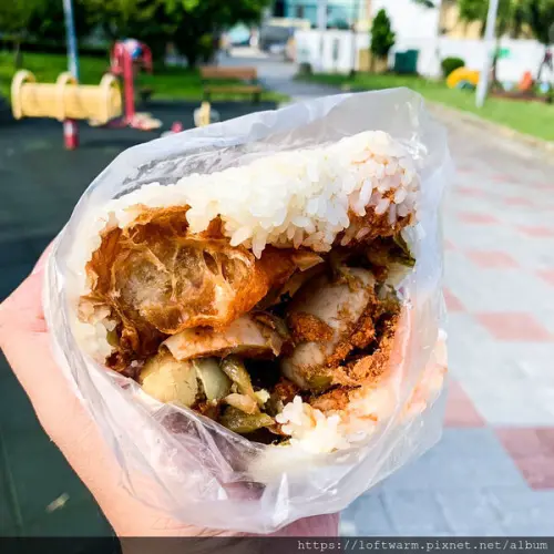 新竹早餐好吃飯糰推薦 南大路無名攤車 傳統古早風味 近新竹轉運站...