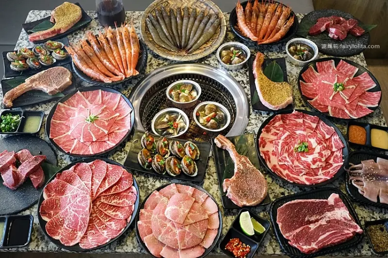 挑戰超高CP值，只要499元日式燒肉吃到飽，超過百種食材任你挑！