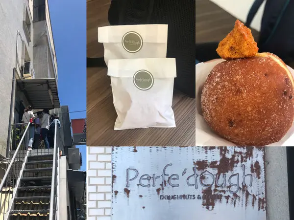 （台南南區）一個禮拜只開20小時 沒GOOGLE地標藏身在3樓隱藏版甜甜圈 還沒開門就一堆人排隊搶購－Perfedough