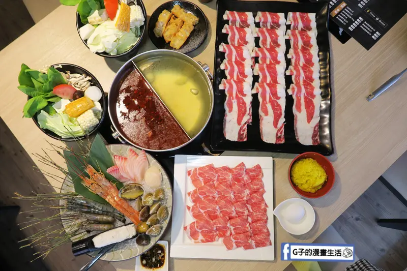 【國父紀念館火鍋】源火鍋-CP值超高鍋物店,綜合海鮮盤套餐優惠399+點肉品5折,商業午餐只要179,任選湯底不加價,國父紀念館站.東區美食