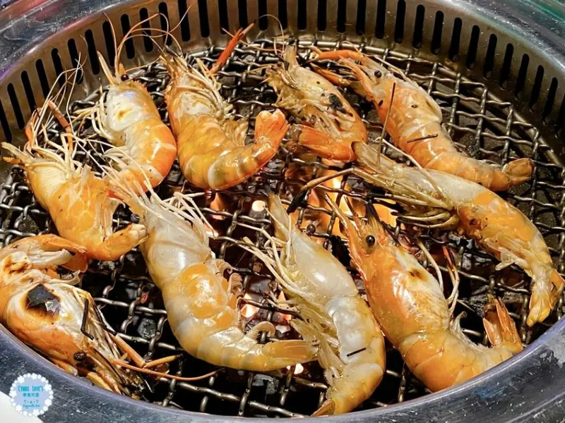 有GO蝦，台中現撈流水蝦泰國蝦吃到飽，天使紅蝦/海鮮干貝/肉品/熟食自助吧 - Cyndi loves享食天堂