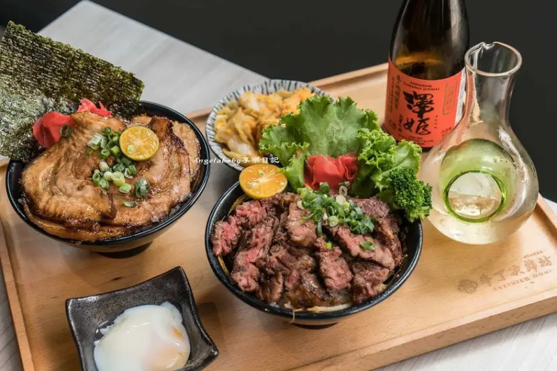 食尚玩家推薦美食｜牛丁次郎坊x深夜裡的和魂燒肉丼x基隆廟口支店 基隆必吃美食、基隆夜市、燒肉丼、黑毛牛丼、牛排丼