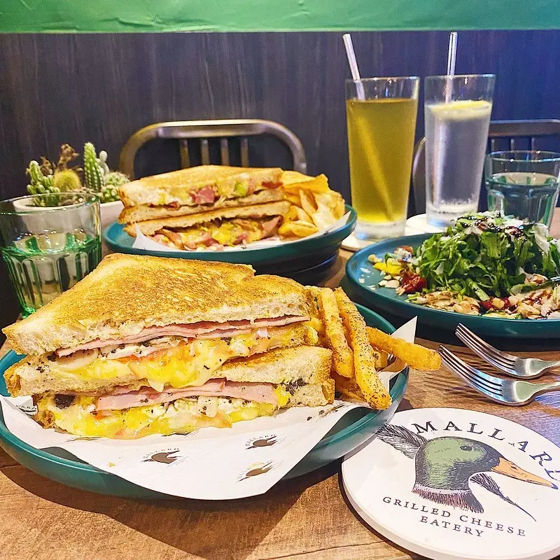 { 忠孝復興站 } 最好吃的三明治🥪Mallard Grilled Cheese Eatery 野鴨小餐館🦆還有OP最愛的芝麻葉沙拉🥗