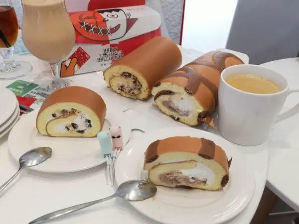 【台中 西屯區】知名YouTube "黃氏兄弟"聯名，期間限定"黑糖珍珠撞奶生乳捲"、"法式栗子生乳捲"『亞尼克生乳捲』