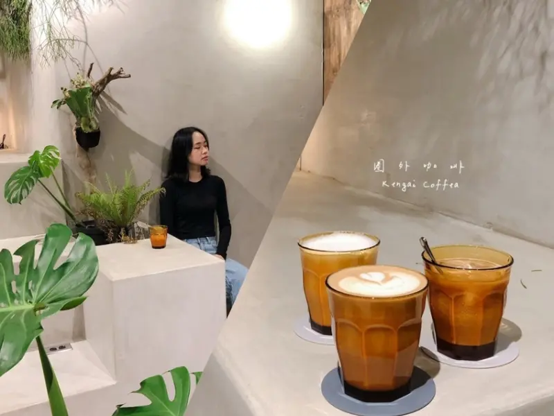 【新北不限時咖啡廳】圈外咖啡，入夜後依舊迷人的景緻。