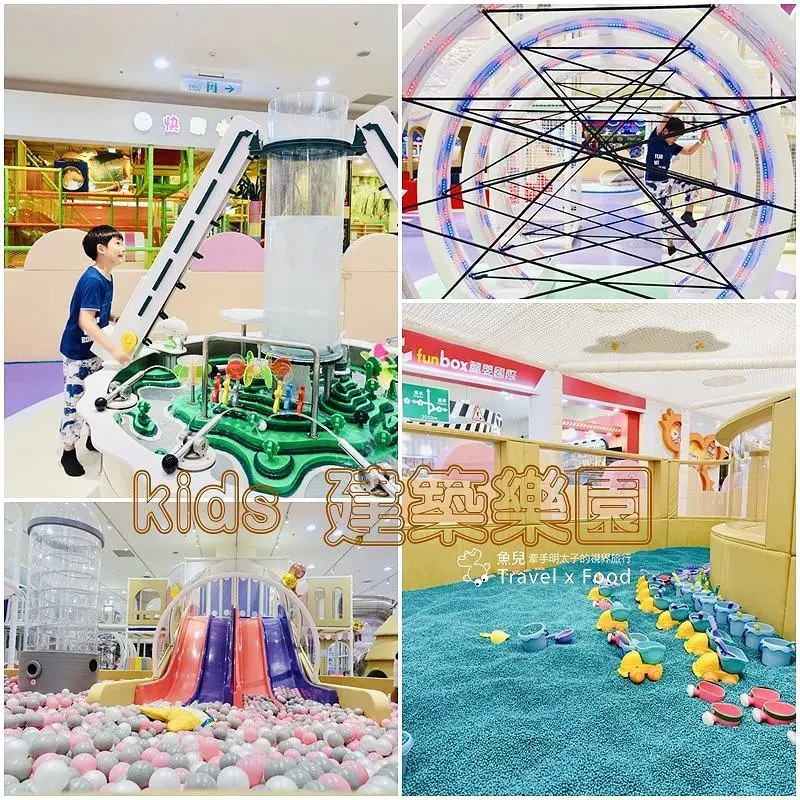 中和環球Kids建築樂園｜聲光科技互動設施，七大主題玩透透～ @ 魚兒 x 牽手明太子的「視」界旅行