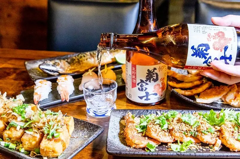 【廣宣-餐搭酒系列】【頭前莊站美食】菊富士生貯藏清酒vs帝王生魚片.清酒搭餐、台、日料理皆宜