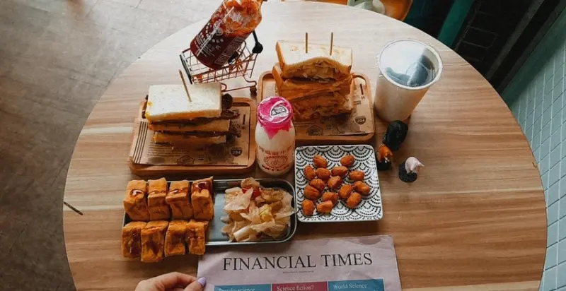 富士商號 新品"臭豆腐肉蛋三明治" 超美味平價早午餐 - Polly波莉