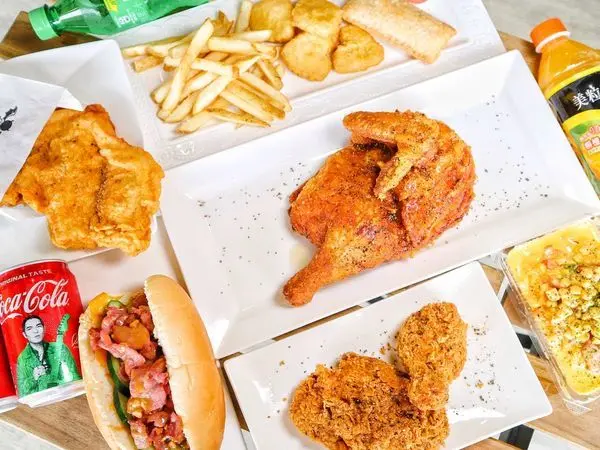 【台中】惡魔島世界炸雞（大里店）。各國不同風味炸雞任你自由配，鮮嫩多汁難忘的好味道