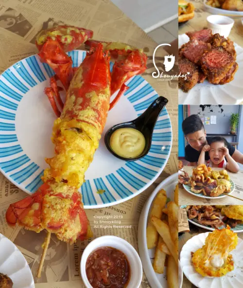 【炸物專賣】就是要吃比臉大炸龍蝦 Star 星星美式炸雞 八德廣豐店 愛玩客 旅行應援團推薦