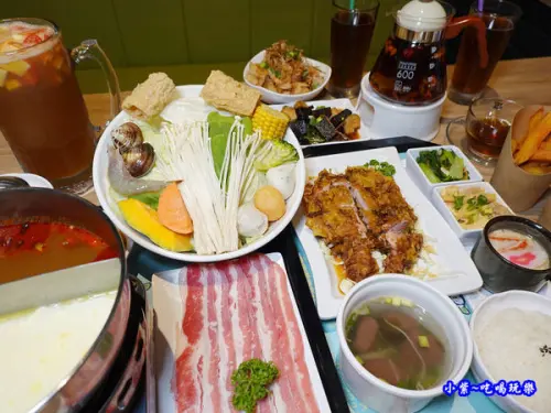 永和美食/新開幕【茶自點永和旗艦店】超大杯飲料&冰沙/個人雙味鴛鴦火鍋/韓式銅盤燒肉/中式熱炒套餐/茶點美食。辦VIP卡消費立刻『打9折』聚餐/約會/慶生/商務會議/派對/同學會/謝師宴附設(