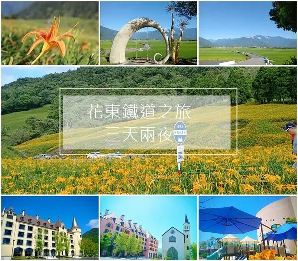 【花東 旅遊 】花東鐵道旅遊好好玩 │ 帶著爸媽旅遊去 │ 伯朗大道 、金針花、瑞穗春天酒店、馬太鞍濕地