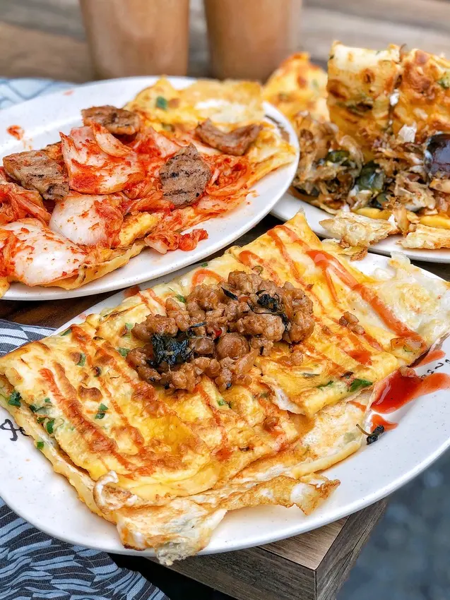 《桃園內壢＊京佬杯老蛋餅》內壢車站CP值爆高，超大份原味粉漿蛋餅只要$30(附完整菜單)