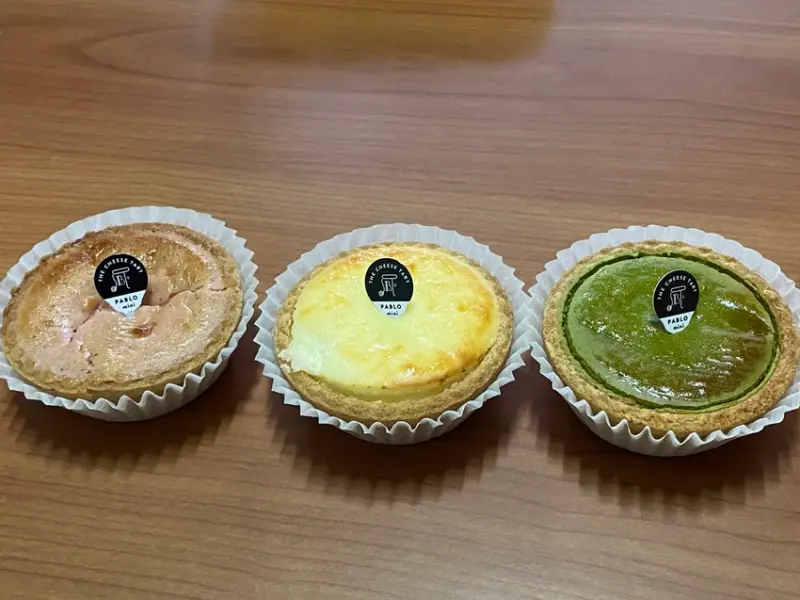 【台中 甜點】新光三越，PABLO 甜點帶著走半熟起司塔