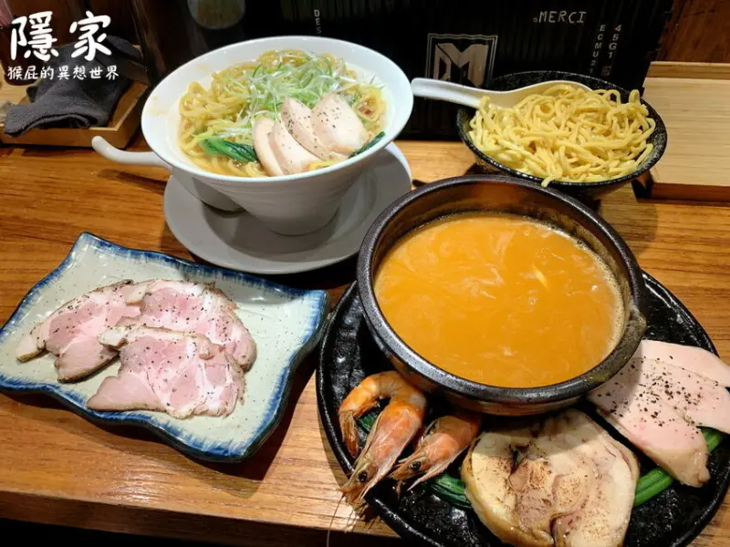 士林隱藏版拉麵！要排隊的超熱門拉麵店，晚來吃不到！濃厚海老沾麵很好吃！