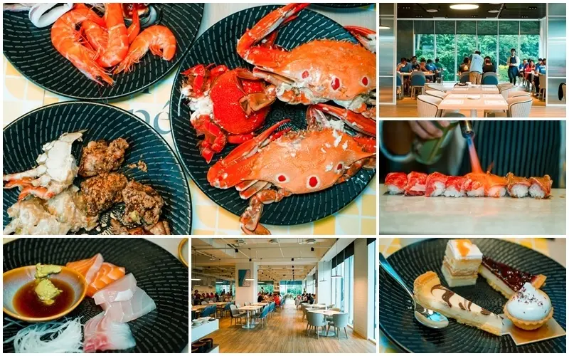 滬尾藝文休閒園區-河畔餐廳 ▏秋季限定 萬里蟹吃到飽 海味破表。將捷金鬱金香酒店。淡水一日遊