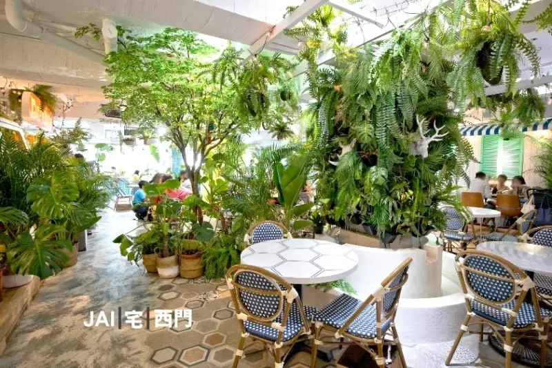 【台北】彷彿置生於叢林用餐的網美餐廳，從台中紅到台北JAI宅西門