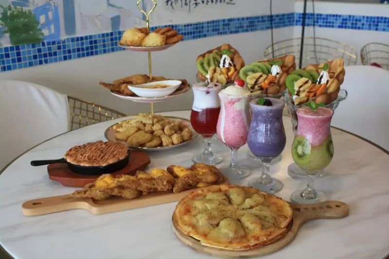 【三芝淺水灣海景咖啡館推薦】夢想地圖cafe海景會館-地中海風格建築不用出國也能享受異國風情與美景