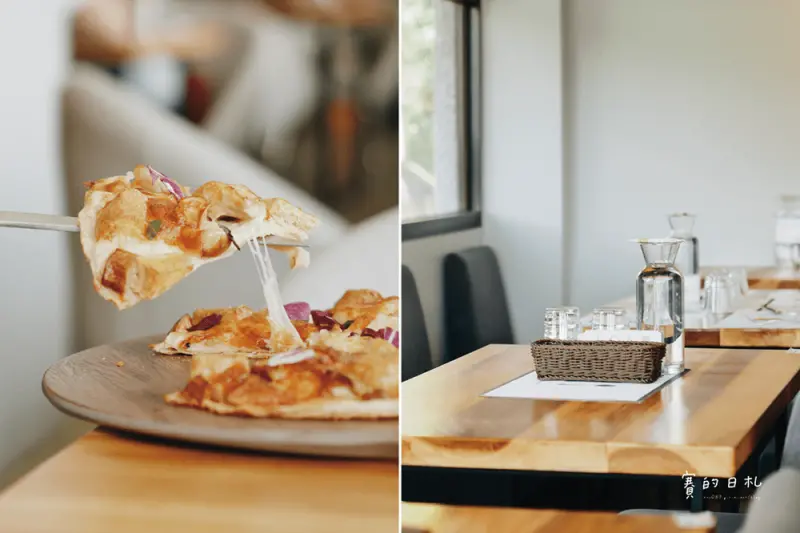 新北深坑美食 莫內咖啡莊園｜面山的景緻讓人摒息，臭豆腐披薩更是無人能敵！深坑老街新去處推薦 ♥ 寵物友善餐廳