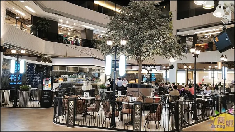 台灣小吃也可以很時尚!台日法巴洛克裝潢復古迷人IG打卡新景點。台中時尚台式輕食~丰盛町@商妮吃喝遊樂