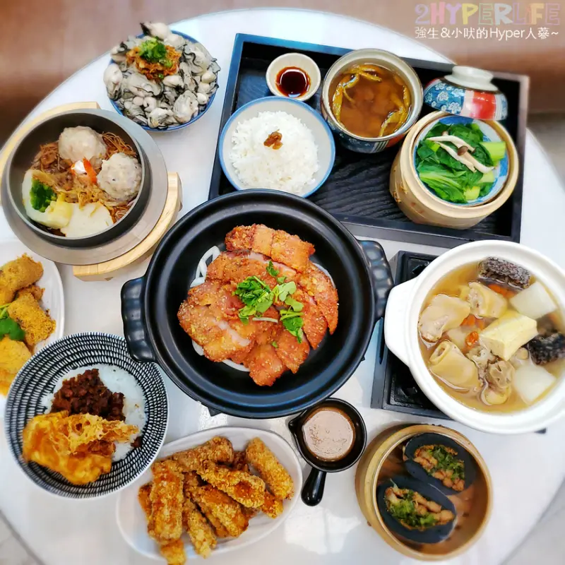 丰盛町│好像在露天咖啡座裡吃著台式古早味美食，餐點選擇多還有甜湯飲料輕食，就在日曜天地一樓廣場中央呦！ @強生與小吠的Hyper人蔘~