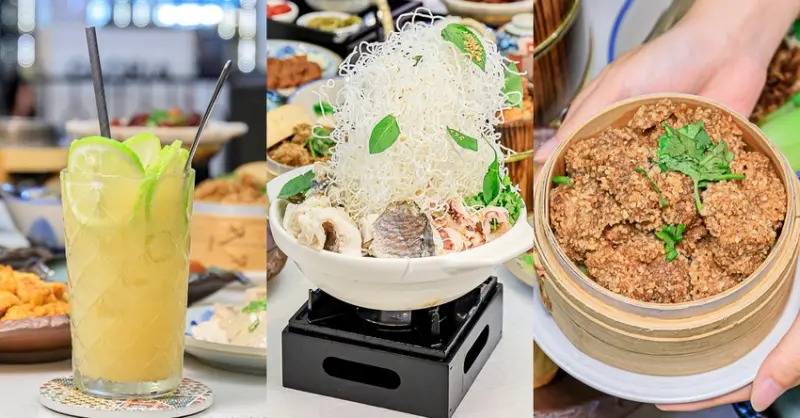 台式人氣茶餐廳，堆高高升級版小卷米粉湯每日限量！一個人也能獨享經典黑白滷、潮茶、砂鍋菜