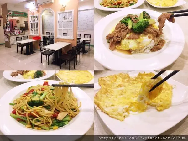 【高雄-格林私廚-重化店】蔥爆快炒好功夫，平價異國料理隱藏自由黃昏市場附近巷內~