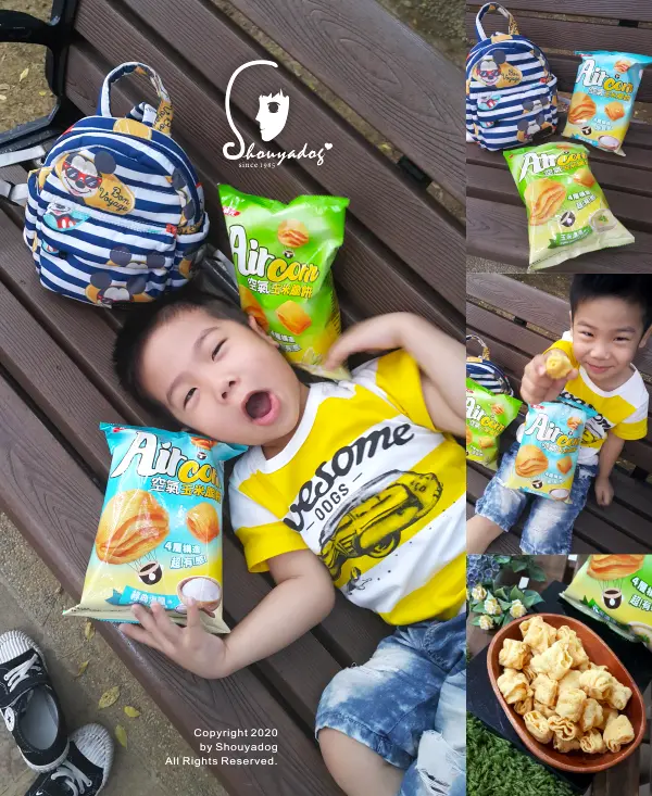 【餅乾零食】同樂會野餐遠足追劇的涮嘴好朋友 會呼吸的Air Corn空氣玉米脆餅