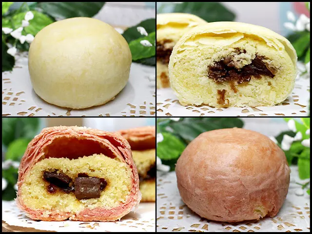 【高雄伴手禮】富成盛商行 嬤嬤覓呀 手工珍珠餅～無添加，依循歐盟clean lable精神製造，內餡有珠貝、杏鮑菇和木耳，葷素任選！