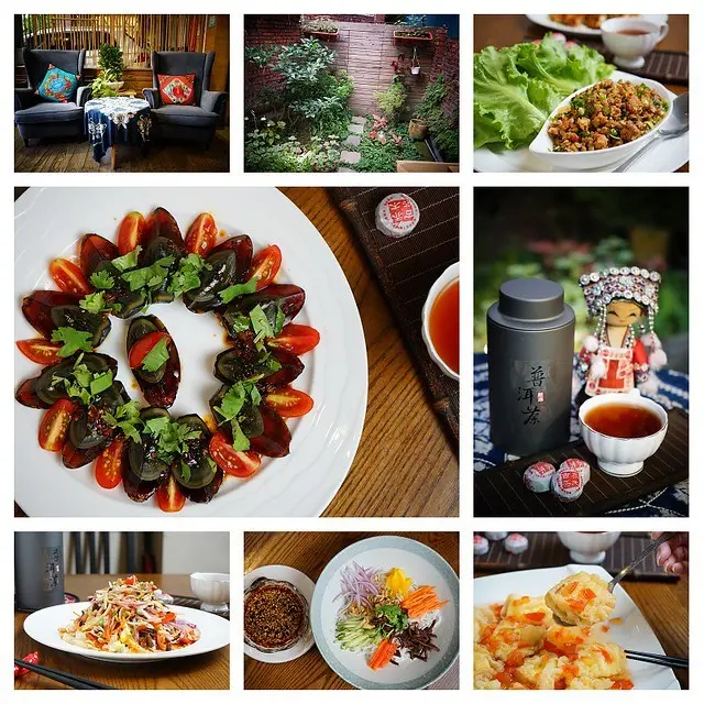 台中雲南菜推薦~雲南宴創意料理 夏日裡酸甜夠味、開胃消暑的好選擇 椒麻雞、椒麻皮蛋、涼拌七彩、汽鍋雞、米線每一道都好適合夏天吃