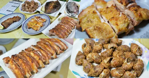 揪起來開吃，滿桌鮮味、現點現烤職人燒烤的烤鮮 海鮮燒烤專賣店、泰國蝦｜鄰近鳳山青年夜市 - 跟著尼力吃喝玩樂＆親子生活