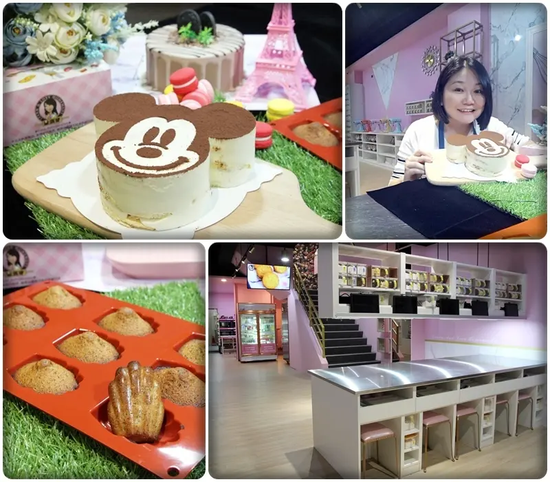 中壢樂烘妹DIY烘焙教室，粉紅控、甜點控，一起約會輕鬆做蛋糕！（新菜單）