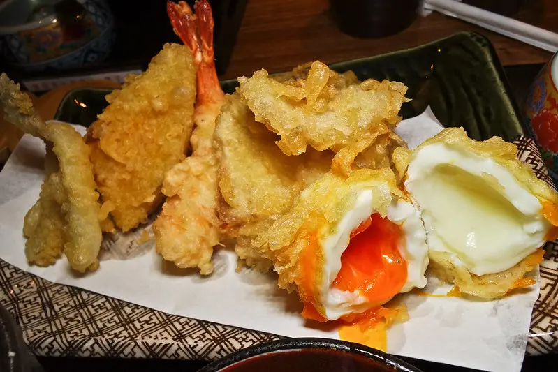 超棒明太子與白飯吃到飽!! 博多天婦羅山海やまみ, 市府站美食