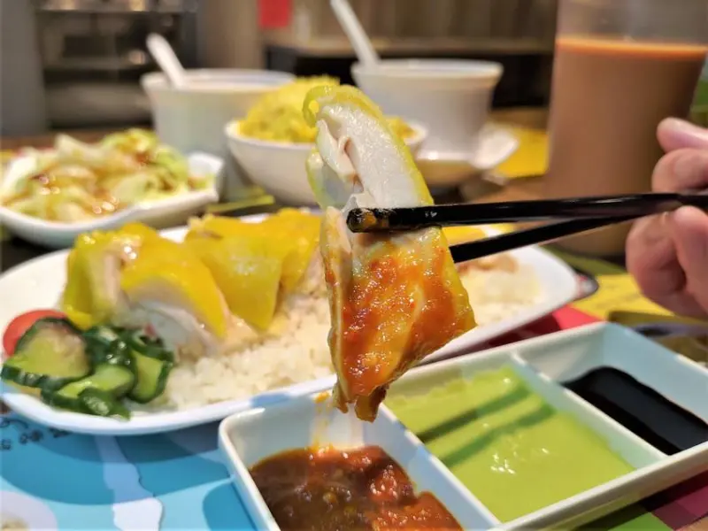 星島海南雞飯｜保證神級海南雞料理！高cp值道地新加坡料理帶回台灣！用餐時間外帶外送大排長龍！台北美食推薦、台北便當推薦、台北新加坡料理推薦、台北外送推薦、台北外帶推薦、龍江路美食推薦