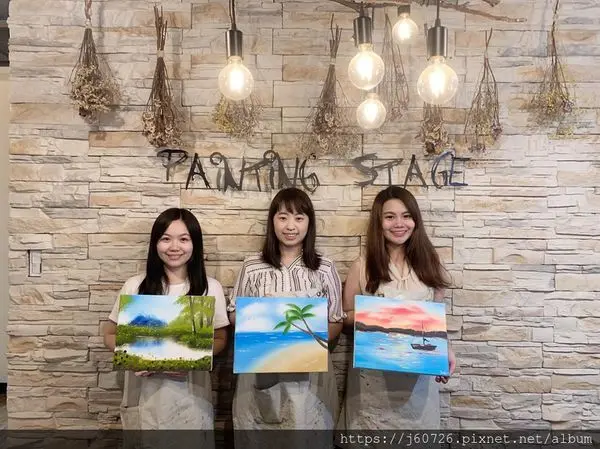 【台北/中正區】忠孝新生的紓壓繪畫好場所Painting Stage-油畫體驗課也有親子活動★人人都可以是畢卡索☆我可能是被金融圈埋沒的天才畫家(笑)